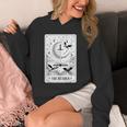The Reader Tarot Card Bookworm Books Lover Dragon Librarians Unisex Hoodie