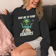 Take Me To Your Readers Across America Read More Books Unisex Hoodie