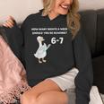 Reading 6-7 Silly Goose Read Books Bookish Bookworm Unisex Hoodie