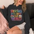 Reading Colors Our World Books Lover Unisex Hoodie Reading Colors Our World Books Lover Unisex Hoodie