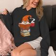 Reading Lover Book Graphic Gnome Unisex Hoodie Reading Lover Book Graphic Gnome Unisex Hoodie