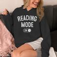 Reading Mode On Book Lover Librarian Teacher Unisex Hoodie