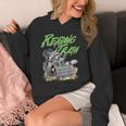 Reading Trash Racoon Bookworm Bookish Librarian Book Lover Unisex Hoodie
