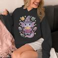 ReadsALOTL Cute Axolotl Book Lover Unisex Hoodie ReadsALOTL Cute Axolotl Book Lover Unisex Hoodie