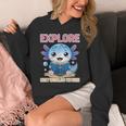 Readsolotl Kawaii Axolotl Book Lover Reading Unisex Hoodie Readsolotl Kawaii Axolotl Book Lover Reading Unisex Hoodie