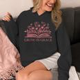Retro Grow In Grace Wildflower Book Christian Bible Verse Unisex Hoodie Retro Grow In Grace Wildflower Book Christian Bible Verse Unisex Hoodie