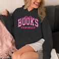 Retro Pink Coquette Bow Valentine Book Lover Varsity Unisex Hoodie Retro Pink Coquette Bow Valentine Book Lover Varsity Unisex Hoodie