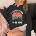Retro I Put My Book Down To Be Here For Book Lover Unisex Hoodie