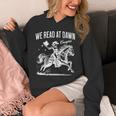 Retro We Read At Dawn Cowgirl Western Librarian Book Lover Unisex Hoodie Retro We Read At Dawn Cowgirl Western Librarian Book Lover Unisex Hoodie
