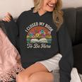 Retro Vintage Book Lover Reading I Closed My Book To Be Here Unisex Hoodie Retro Vintage Book Lover Reading I Closed My Book To Be Here Unisex Hoodie