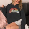 Retro Vintage Wildflowers Book Shirt Book Lover Unisex Hoodie