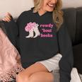 Rowdy 'Bout Books Cowboy Lovers Unisex Hoodie