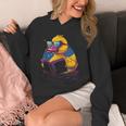 Rubber Duck Rubber Duckie Reading Book Rubber Duckling Unisex Hoodie Rubber Duck Rubber Duckie Reading Book Rubber Duckling Unisex Hoodie