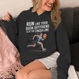 Run Like Your Book Boyfriend Is Waiting Runner Reader Unisex Hoodie