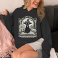 Salem Witch Book Club Vintage Halloween Cat Book Lover Unisex Hoodie