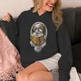 Shih Tzu Book How To Train Your Human Funny Dog Motif Unisex Hoodie