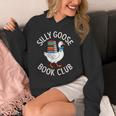 Silly Goose Book Club Reading Lover Unisex Hoodie
