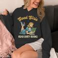 Smut Reader Book Romance Good That Girls Read Dirty Books Unisex Hoodie