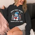 Snow Many Books Snow Little Time Snowman Reading Book Unisex Hoodie Snow Many Books Snow Little Time Snowman Reading Book Unisex Hoodie