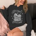 Snow Is Falling Books Are Calling Winter Reading Unisex Hoodie