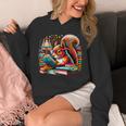 Squirrel Reading a Book Lover Bookworm Unisex Hoodie