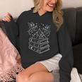 Stack Of Books And Dragons Bookworm Fantasy Books Lover Unisex Hoodie