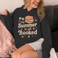 My Summer Is All Booked Book Lover Reading Vacation 2025 Unisex Hoodie