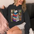 Teacher Librarian Kawaii Penguin Book Lover Penguin Unisex Hoodie Teacher Librarian Kawaii Penguin Book Lover Penguin Unisex Hoodie