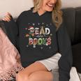 Teacher Read More Books Christmas Reading Bookworm Librarian Unisex Hoodie Teacher Read More Books Christmas Reading Bookworm Librarian Unisex Hoodie