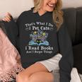 That’s What I Do Pet Cats Read Books Forget Things Flower Unisex Hoodie
