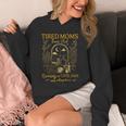 Tired Mom Club Bookish Things Booktrovert Book Lover Unisex Hoodie
