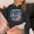 Tired Moms Book Club Coffee Chaos And Chapters Graphic Unisex Hoodie