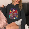 History Woman Reading Book Geometric Girl Educated Unisex Hoodie
