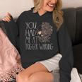 Trigger Warning Dark Romance Reader Smut Spicy Book Merch Unisex Hoodie