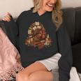 Turkey Reading Books Fall Season Thanksgiving Teacher Book Unisex Hoodie Turkey Reading Books Fall Season Thanksgiving Teacher Book Unisex Hoodie