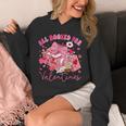 Valentine All Booked Book Coffee Coquette Bow Girl Women Unisex Hoodie Valentine All Booked Book Coffee Coquette Bow Girl Women Unisex Hoodie