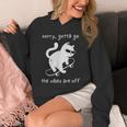 Vibes Are Off Cat Skateboard Introvert Sarcastic Humor Unisex Hoodie Vibes Are Off Cat Skateboard Introvert Sarcastic Humor Unisex Hoodie