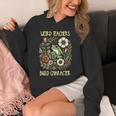 Weird Teachers Build Character Frog Reading Book Librarian Unisex Hoodie