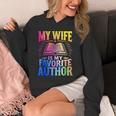 My Wife Is My Favorite Author Book Writer Writing Husband Unisex Hoodie