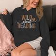 Wild About Reading Books Reader Lover Librarian Bookworm Unisex Hoodie Wild About Reading Books Reader Lover Librarian Bookworm Unisex Hoodie