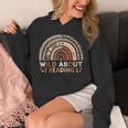Wild About Reading Books Reader Lover Library Day Librarian Unisex Hoodie Wild About Reading Books Reader Lover Library Day Librarian Unisex Hoodie