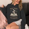 Witchy Book Club Pagan Reader Occult Fiction Coven Ritual Unisex Hoodie Witchy Book Club Pagan Reader Occult Fiction Coven Ritual Unisex Hoodie