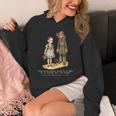 Wizard Of Oz Book Quote Scarecrow Dorothy Retro Drawing Unisex Hoodie