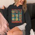 Women's DCC Many Faces Of Mordecai Grid Gamer Series Book Unisex Hoodie Women's DCC Many Faces Of Mordecai Grid Gamer Series Book Unisex Hoodie