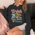 Women's Drink Tea Read Books Nerd Book Reader Book Reading Lover Unisex Hoodie Women's Drink Tea Read Books Nerd Book Reader Book Reading Lover Unisex Hoodie