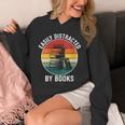 Women's Easily Distracted By Books Unisex Hoodie Women's Easily Distracted By Books Unisex Hoodie