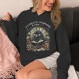 In A World Full Of Bookworms Be A Book Raven Reader Reading Unisex Hoodie