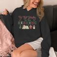 Xmas Books Tis The Season To Be Reading Book Lover Unisex Hoodie