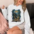 4 Books Are Portable Magic Bookish Reading Nerd Quote Unisex Hoodie 4 Books Are Portable Magic Bookish Reading Nerd Quote Unisex Hoodie