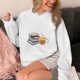 67 Read Every Night Quote For Book Lovers &Coffee Fans Unisex Hoodie